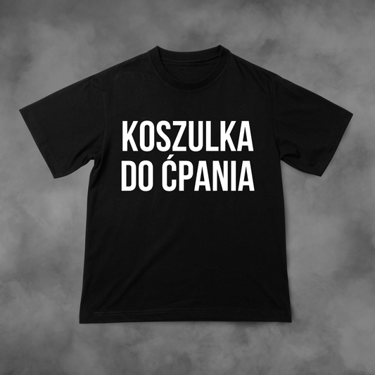 Biała koszulka z nadrukiem Koszulka Do Ćpania idealna na PREZENT - FUNNYWEAR