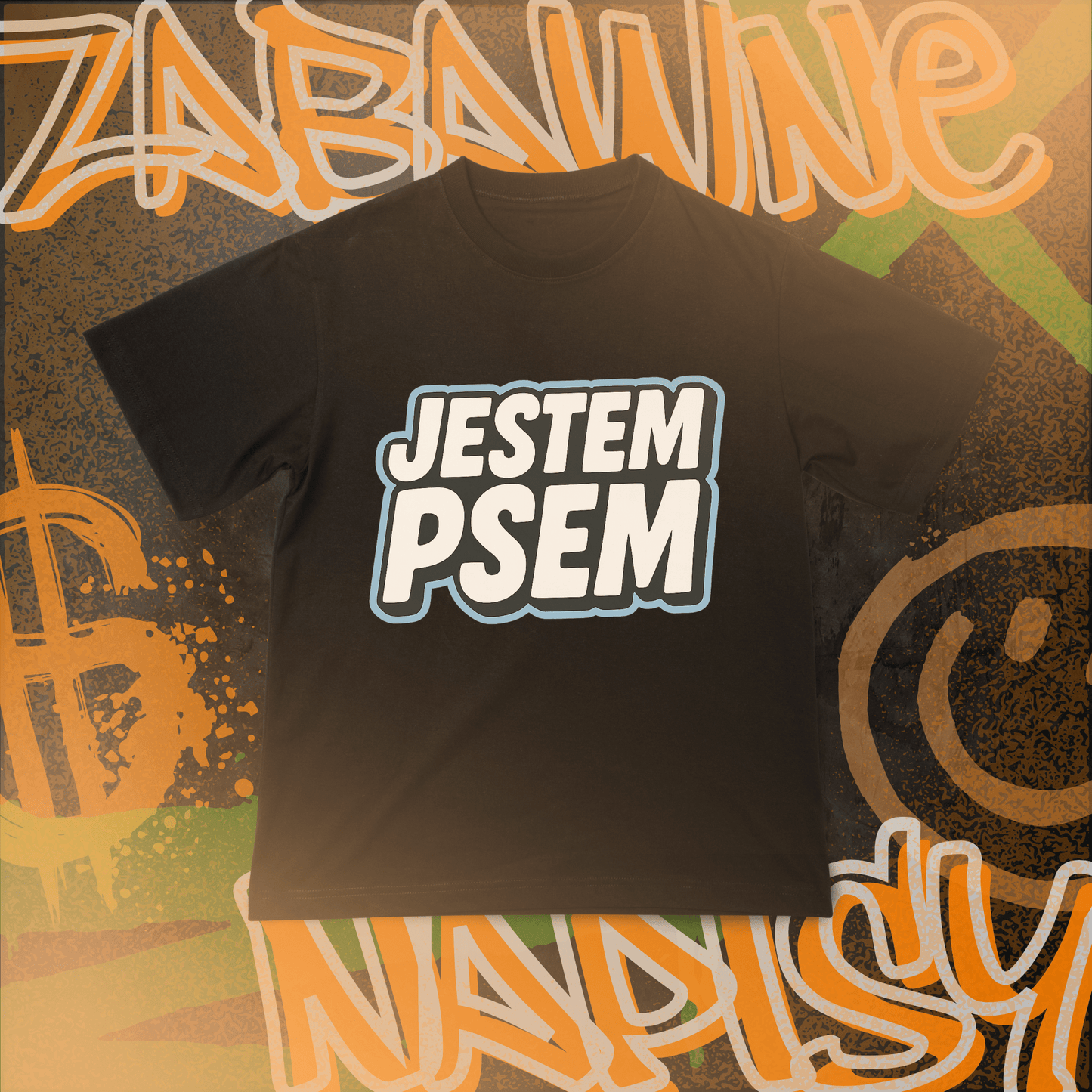 Koszulka z Nadrukiem JESTEM PSEM Zabawne Napisy Na Prezent Urodziny Śmieszna - FUNNYWEAR