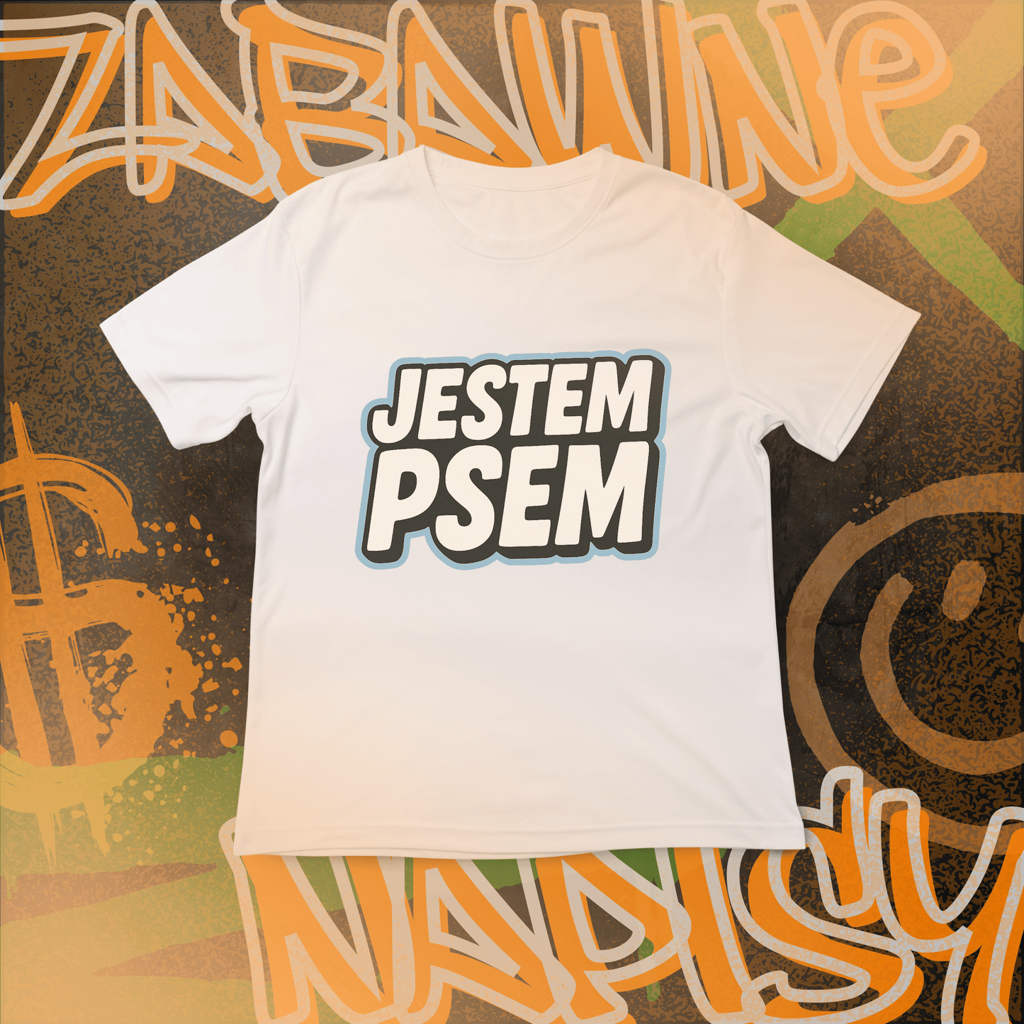 Koszulka z Nadrukiem JESTEM PSEM Zabawne Napisy Na Prezent Urodziny Śmieszna - FUNNYWEAR
