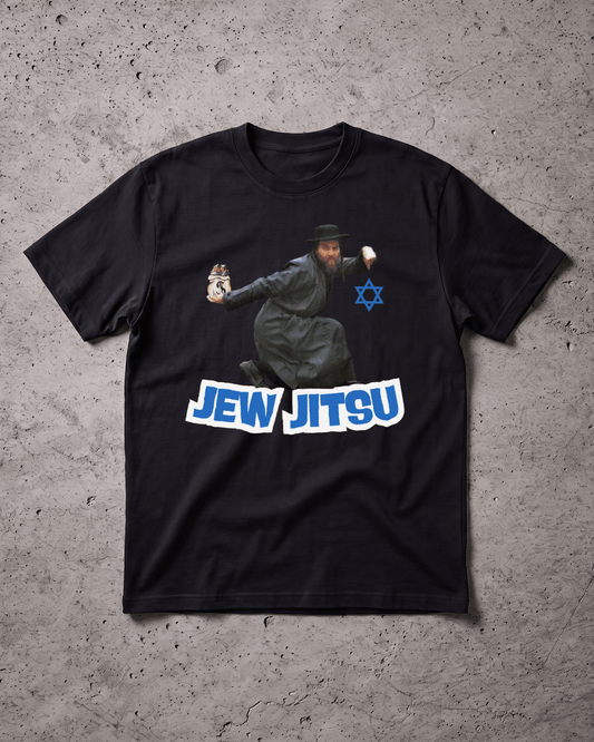 Jew Jitsu Tee - FUNNYWEAR