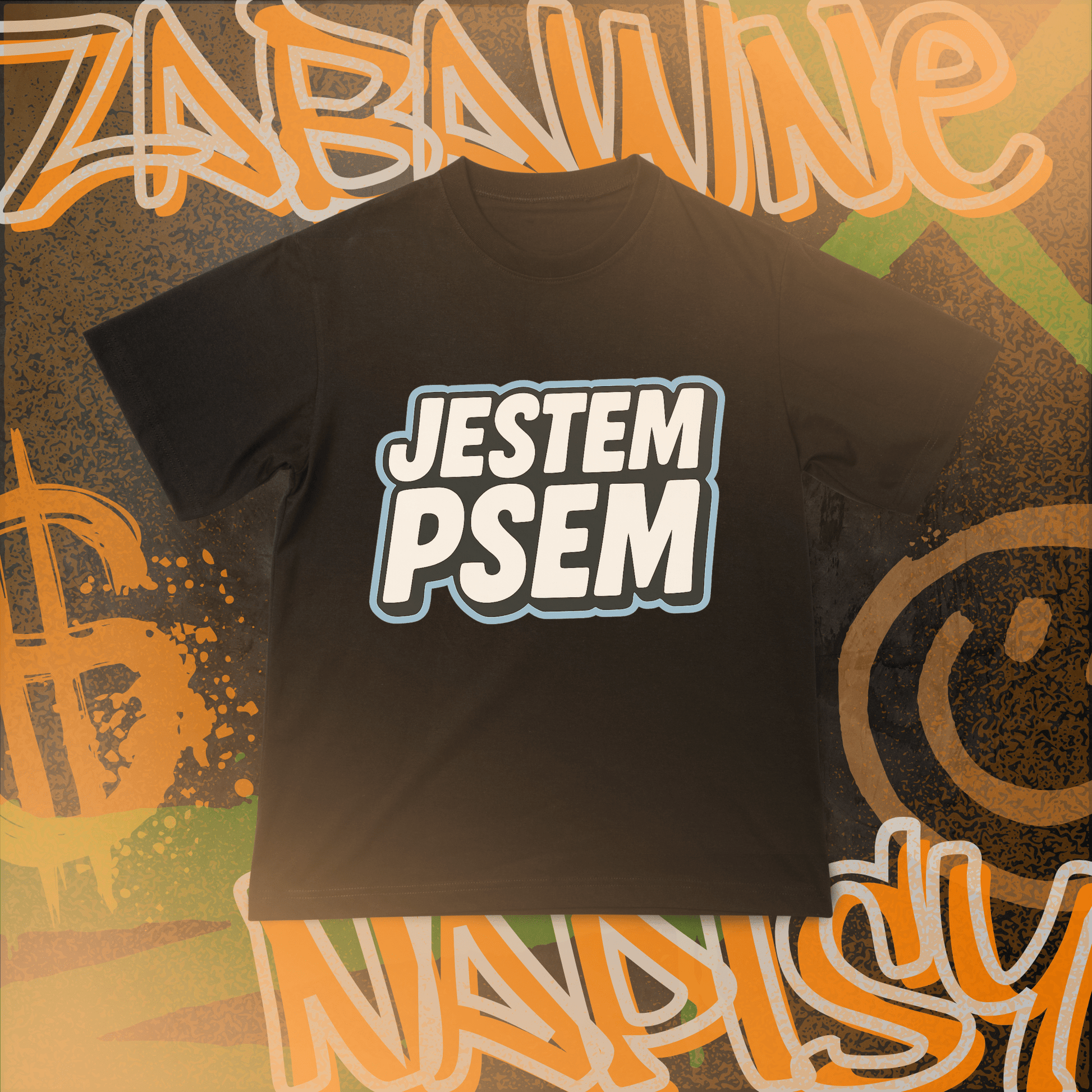Koszulka z Nadrukiem JESTEM PSEM Zabawne Napisy Na Prezent Urodziny Śmieszna - FUNNYWEAR