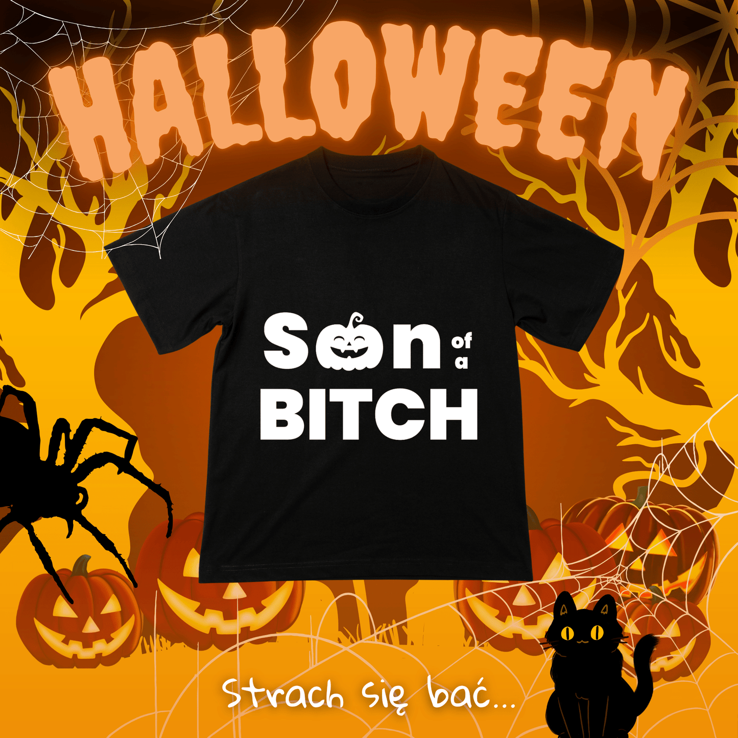 Koszulka z nadrukiem Son of a Bitch idealna na PREZENT - FUNNYWEAR